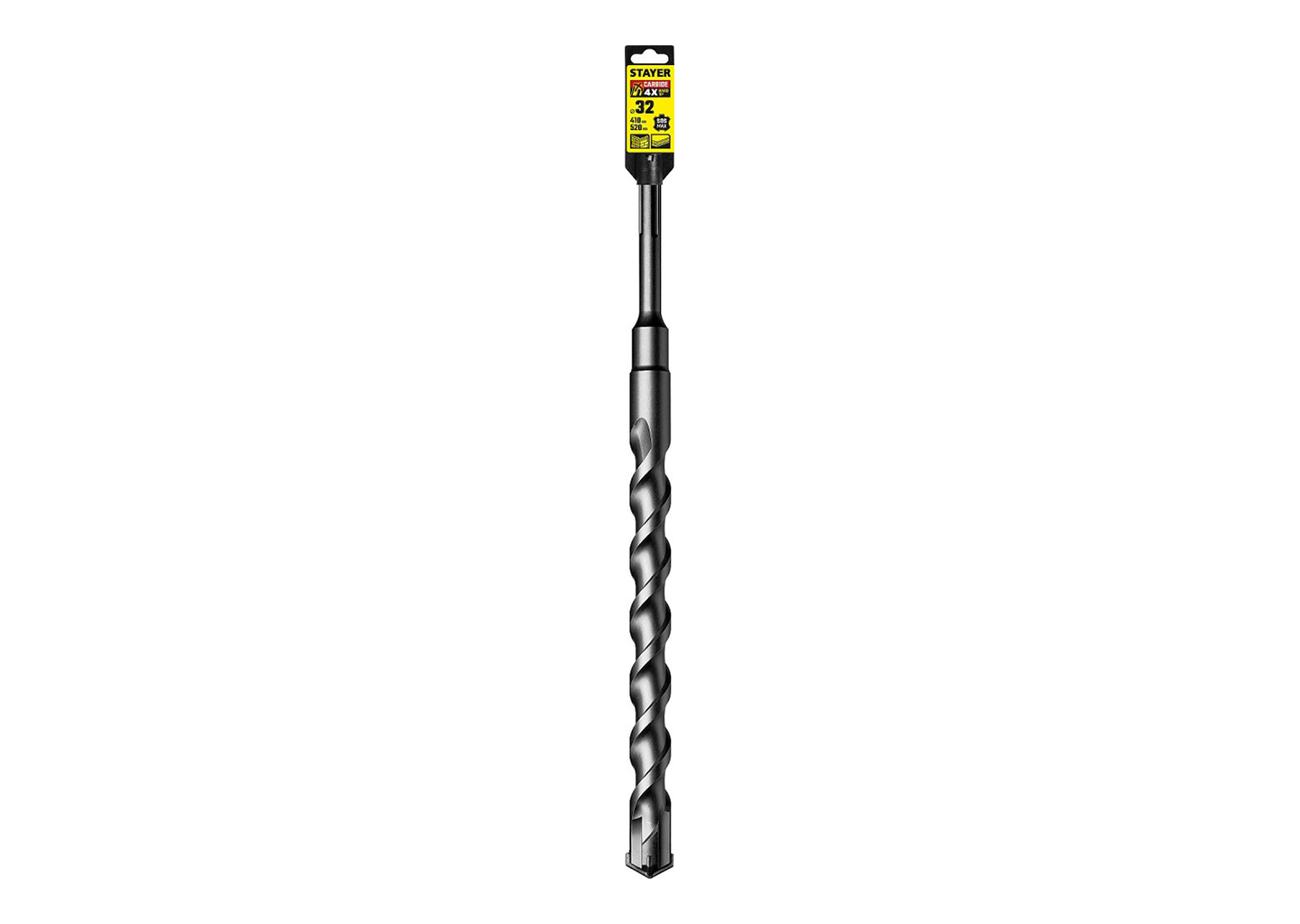 Бур SDS-max STAYER Hercules-4Х Professional 29370-410-32 STAYER Hercules-4Х SDS-max 29370-410-32 для бетона