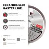 Диск алмазный по керамограниту 1A1R Ceramics Slim Master Line 125×1×7.5×22.2 мм Diam 000700 — изображение 2
