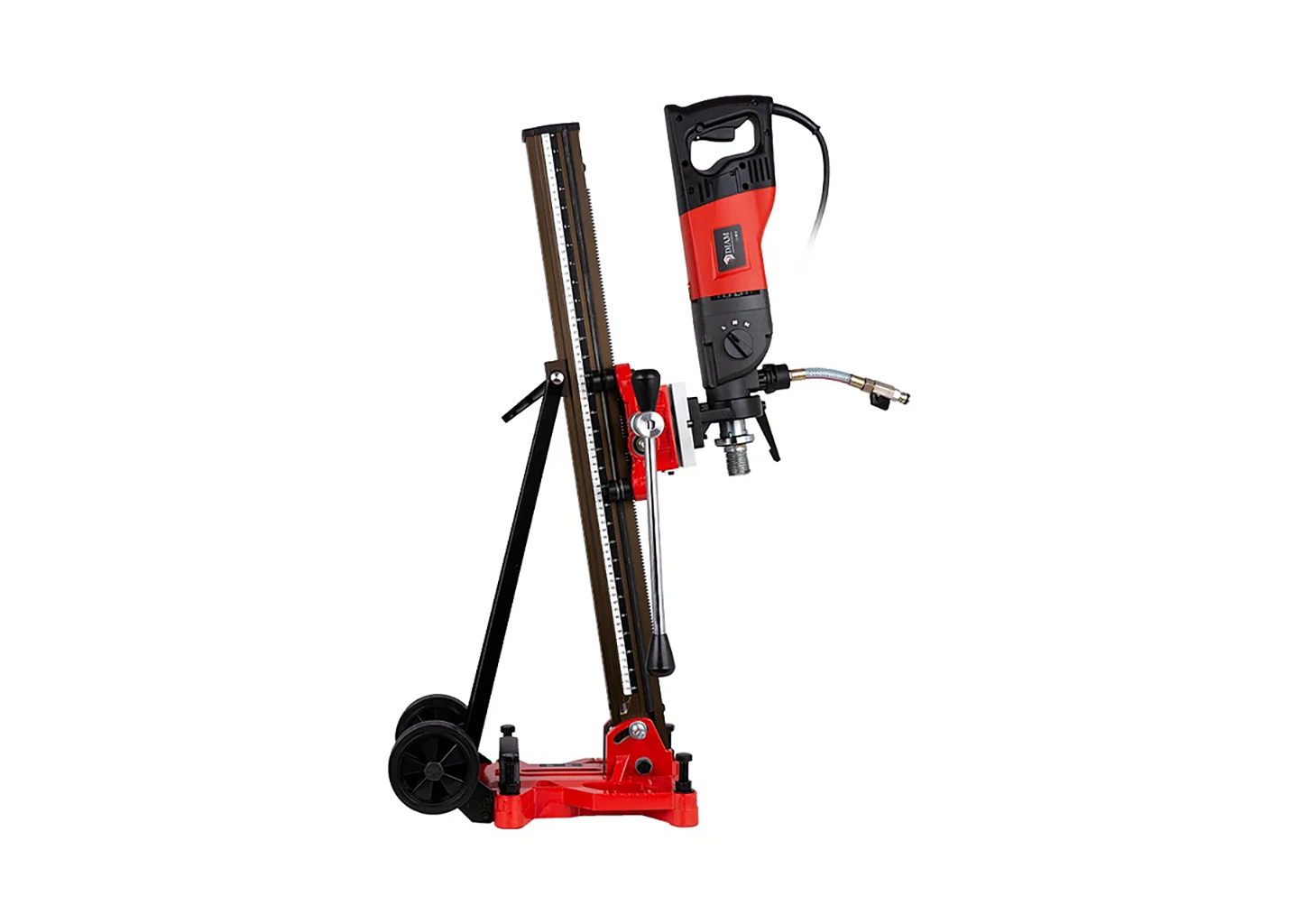 Сверлильная машина Diam ML-180/3A PRO комплект 620113, алмазное мокрое и сухое сверление до 180 мм