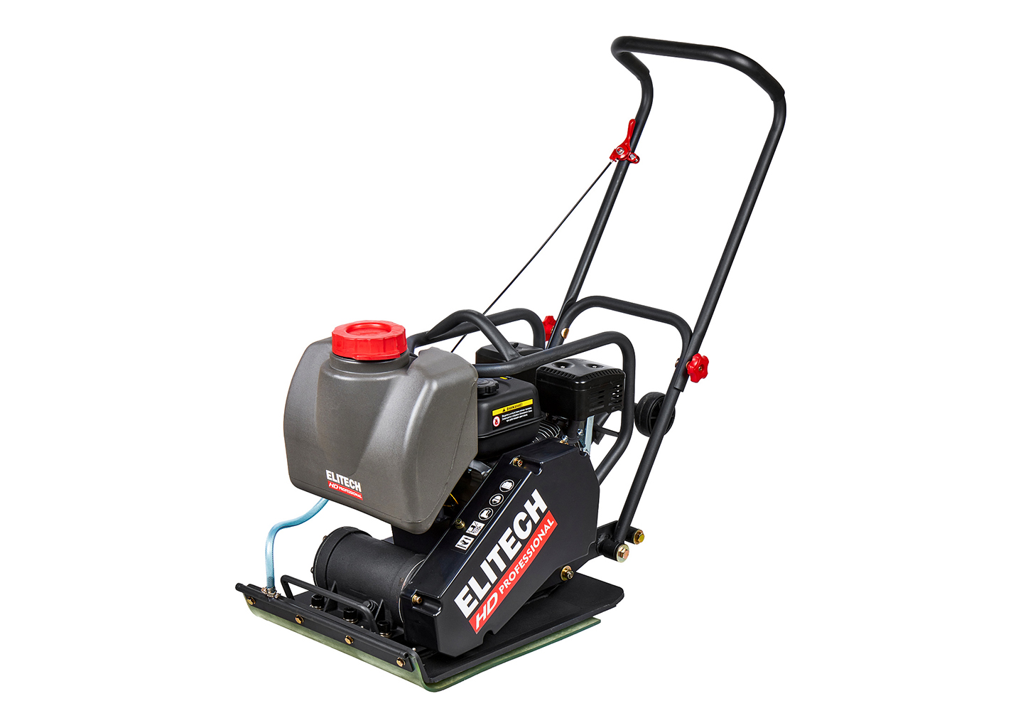 Виброплита ELITECH VTP 90T 6,5 л.с. с плитой 600×450 мм для уплотнения песка, гравия и брусчатки