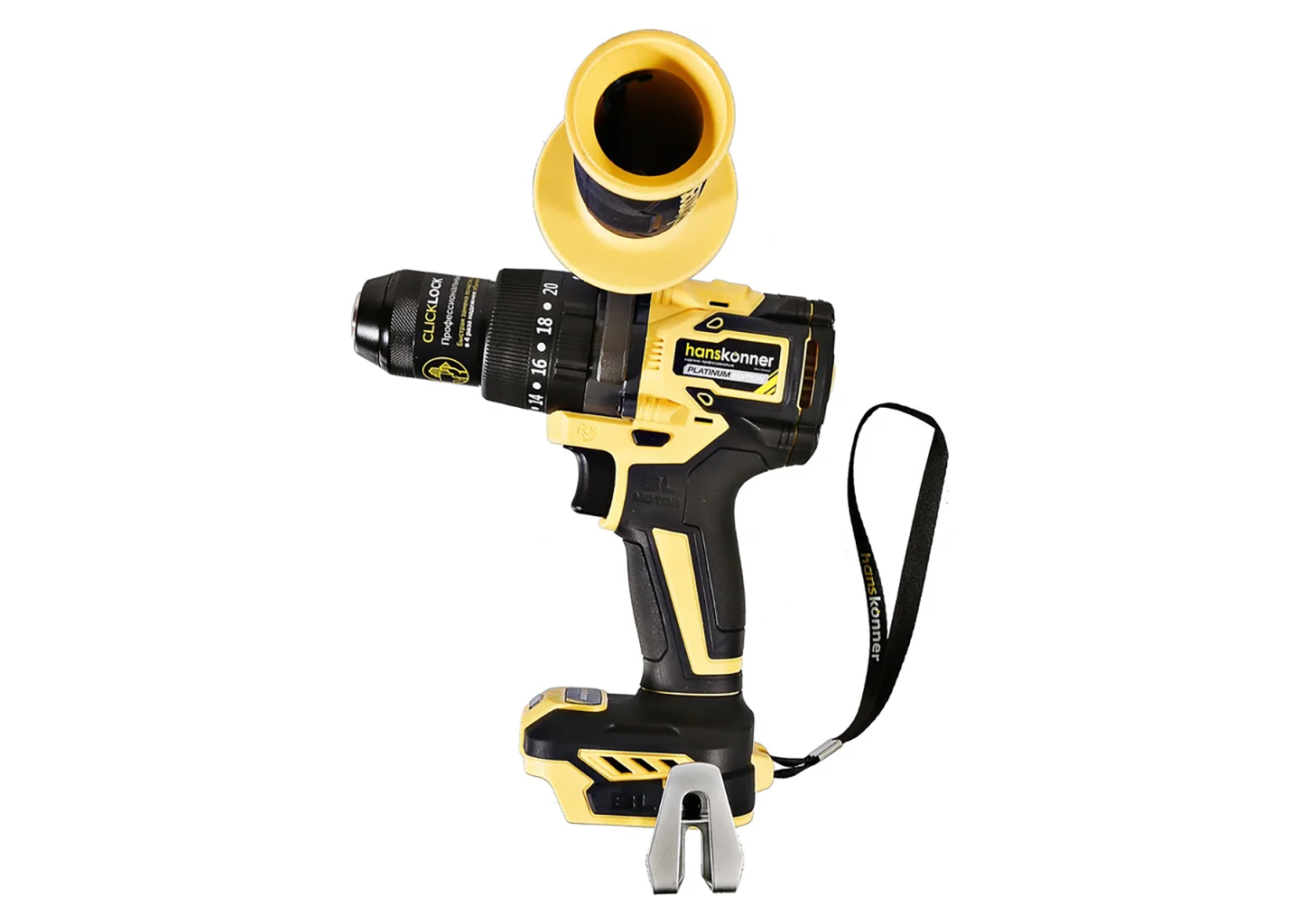 Аккумуляторная ударная дрель-шуруповерт Hanskonner HCD18165BL Аккумуляторная ударная дрель-шуруповерт Hanskonner HCD18165BL — изображение 5