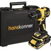 Аккумуляторная дрель-шуруповерт Hanskonner HCD2065C — изображение 41