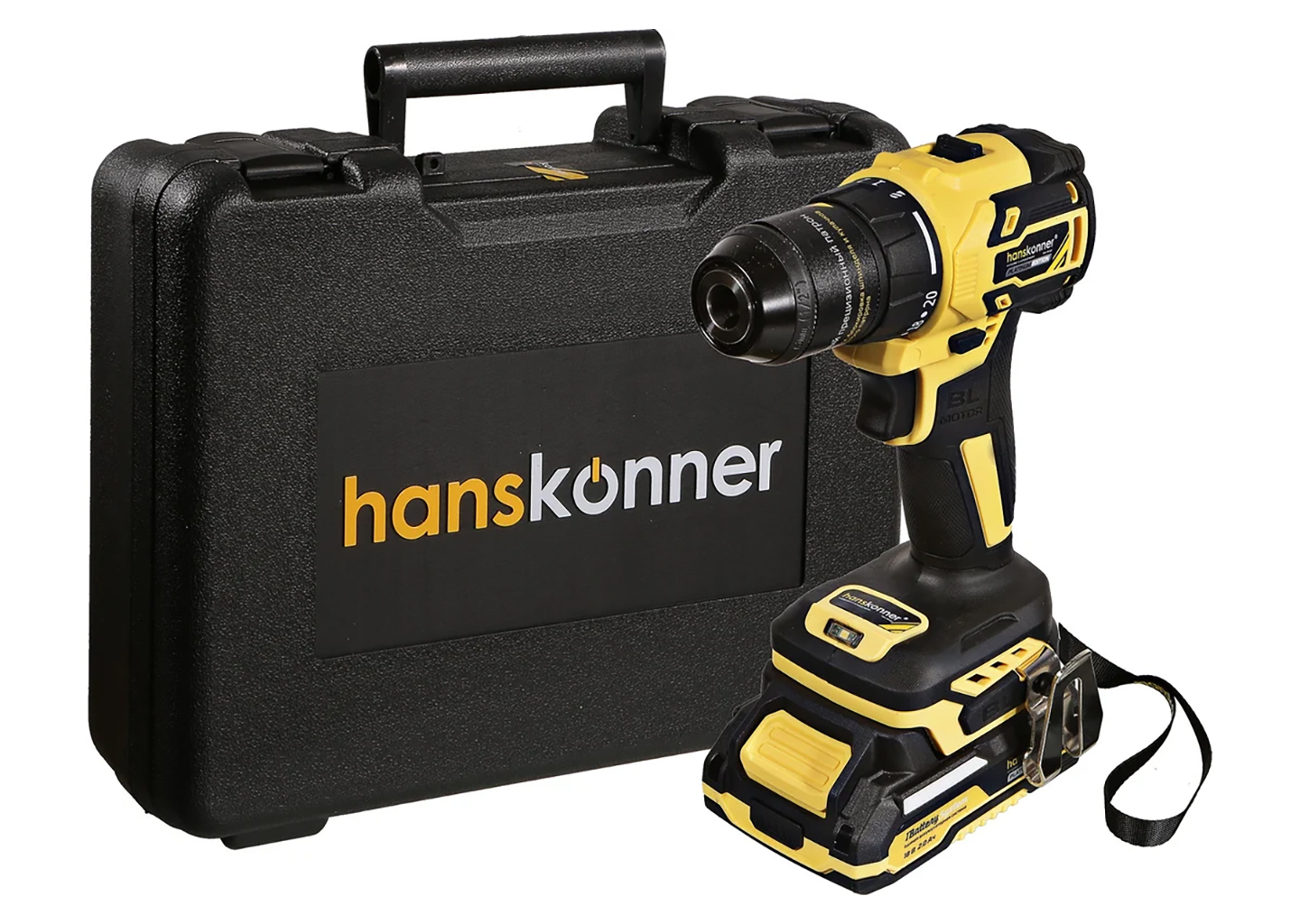 Аккумуляторная дрель-шуруповерт Hanskonner HCD2065C Аккумуляторная дрель-шуруповерт Hanskonner HCD2065C — изображение 41