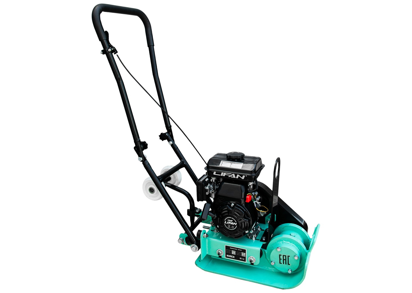 Виброплита NIREX NVP 50 с двигателем Lifan 154F, подошва 515×300 мм