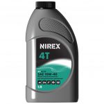 Масло NIREX 4-тактное полусинтетическое SAE 10W-40, 1 л, NRX-32293 — канистра