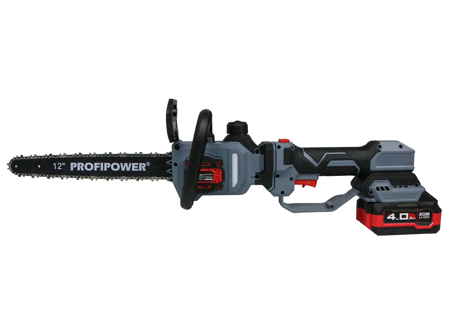 Пила цепная аккумуляторная с телескопической штангой PROFIPOWER PL-12 Пила цепная аккумуляторная с телескопической штангой PROFIPOWER PL-12 — изображение 19