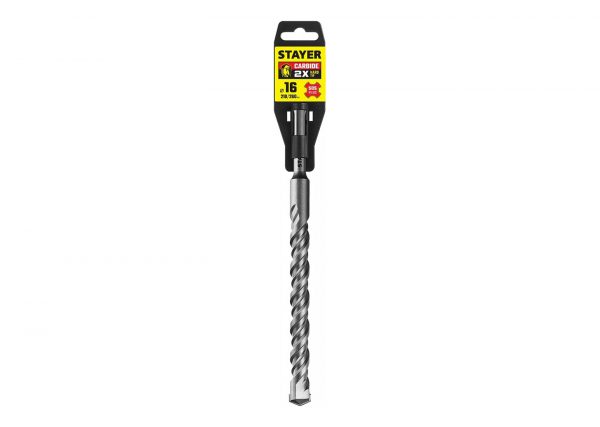 Бур SDS-plus STAYER 2930-260-16 для бетона, кирпича и камня