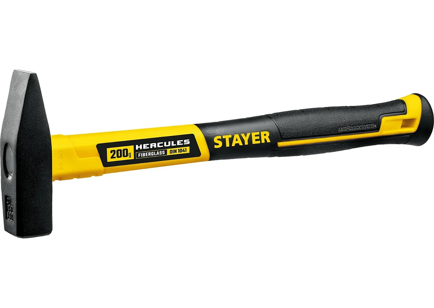 Слесарный молоток STAYER 20050-02_z02 200 г с фиберглассовой рукояткой по DIN 1041