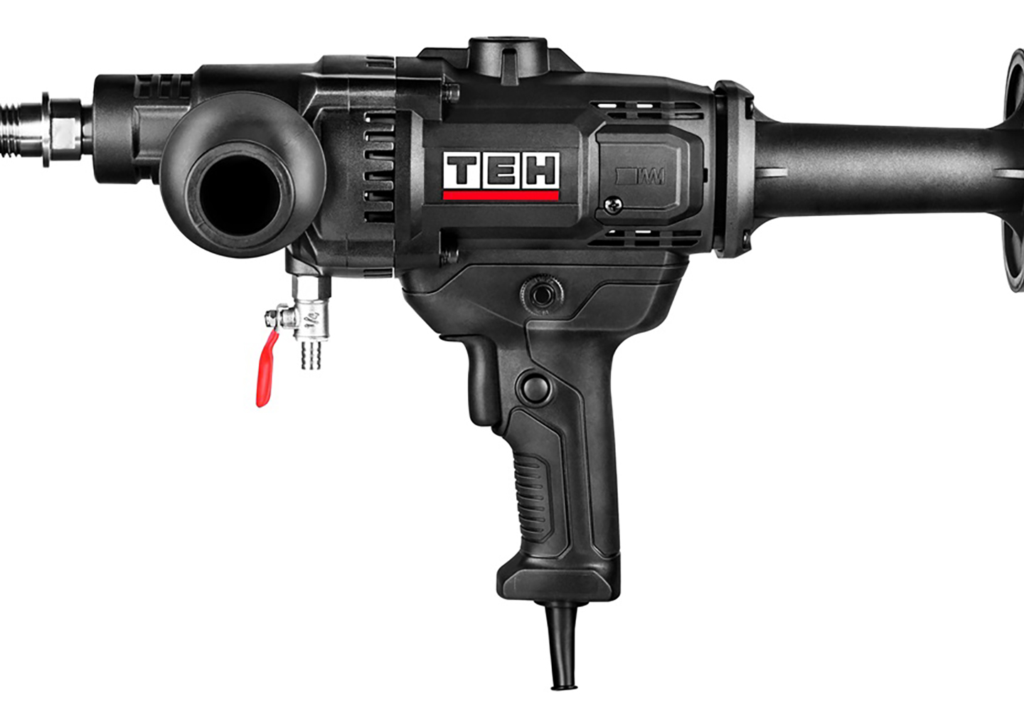 Дрель для алмазного сверления TEH TCD8130, 1600 Вт, до 130 мм, сухое/мокрое сверление