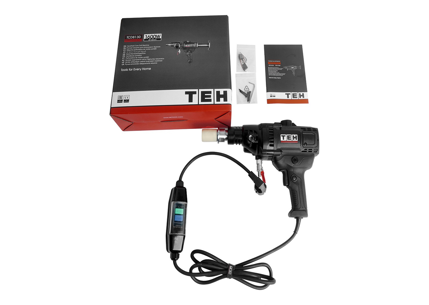 Дрель для алмазного сверления TEH TCD8130 Дрель для алмазного сверления TEH TCD8130 — изображение 6