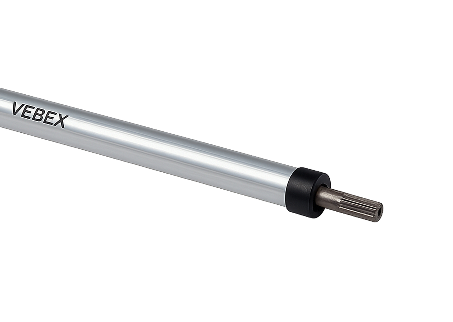 Штанга с валом VEBEX 118784, длина 150/153 см, диаметр 28 мм, 4-шлицевый квадрат для бензокос