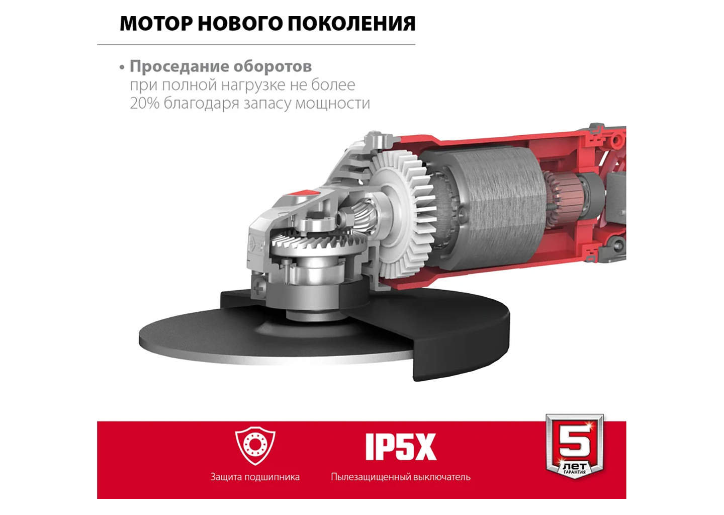 Углошлифовальная машина ЗУБР УШМ-230-2205 П Углошлифовальная машина ЗУБР УШМ-230-2205 П — изображение 13