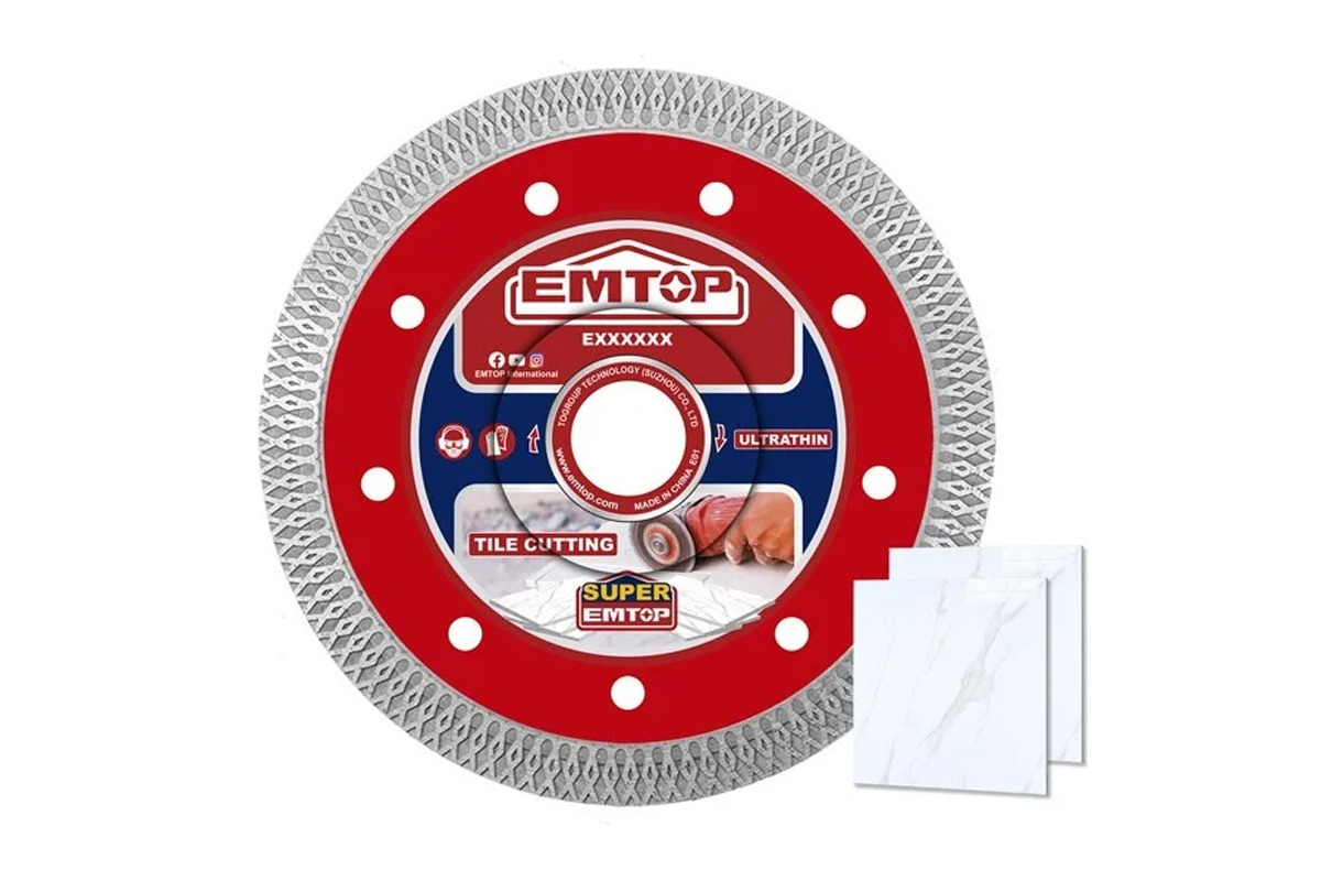 Алмазный диск EMTOP EDDCH81151 115 мм, сегментированный, толщина 1.4 мм