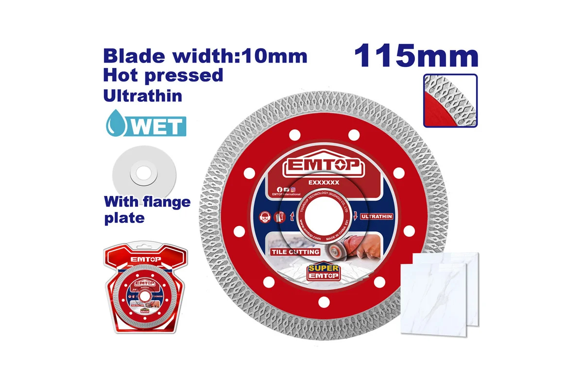 Ультратонкий алмазный диск EMTOP EDDCH81151 Ультратонкий алмазный диск EMTOP EDDCH81151 — изображение 2