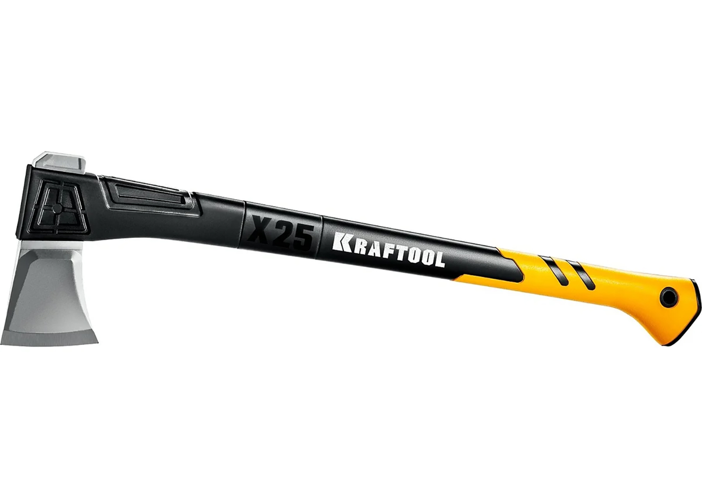 Топор-колун KRAFTOOL X25 20660-25, 710 мм, рукоятка X-Fiber, в пластиковом чехле