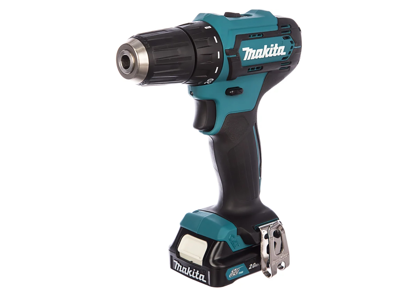 Аккумуляторная дрель-шуруповерт Makita DF333DWAE 12 В с кейсом и двумя аккумуляторами