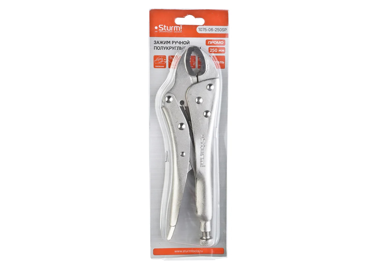 Зажим ручной Sturm! PROMO 1075-06-250SP