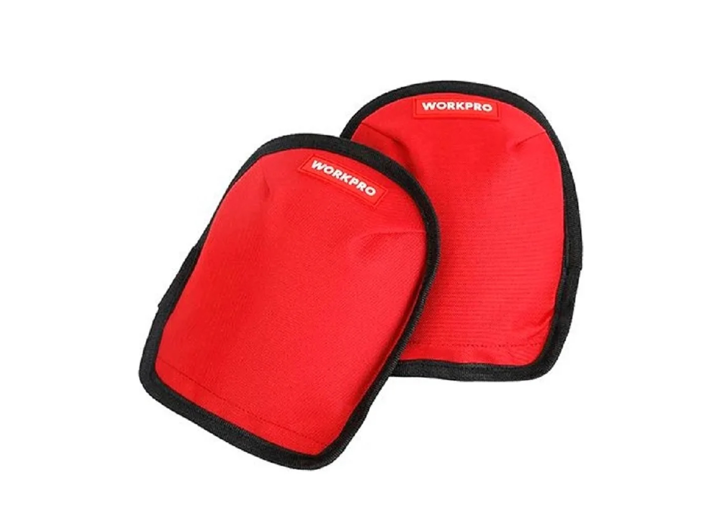 Наколенники защитные WORKPRO WP377009, пластик и Oxford 600D, XPE подкладка, черно-красные