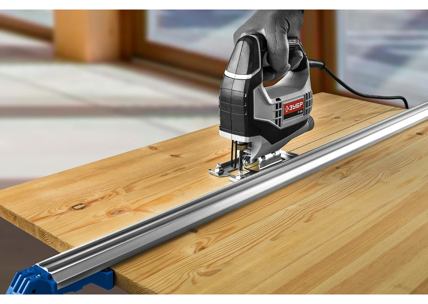 Направляющая шина ЗУБР УЗН-90 Профессионал 32232-1 Направляющая шина ЗУБР УЗН-90 Профессионал 32232-1 — изображение 9