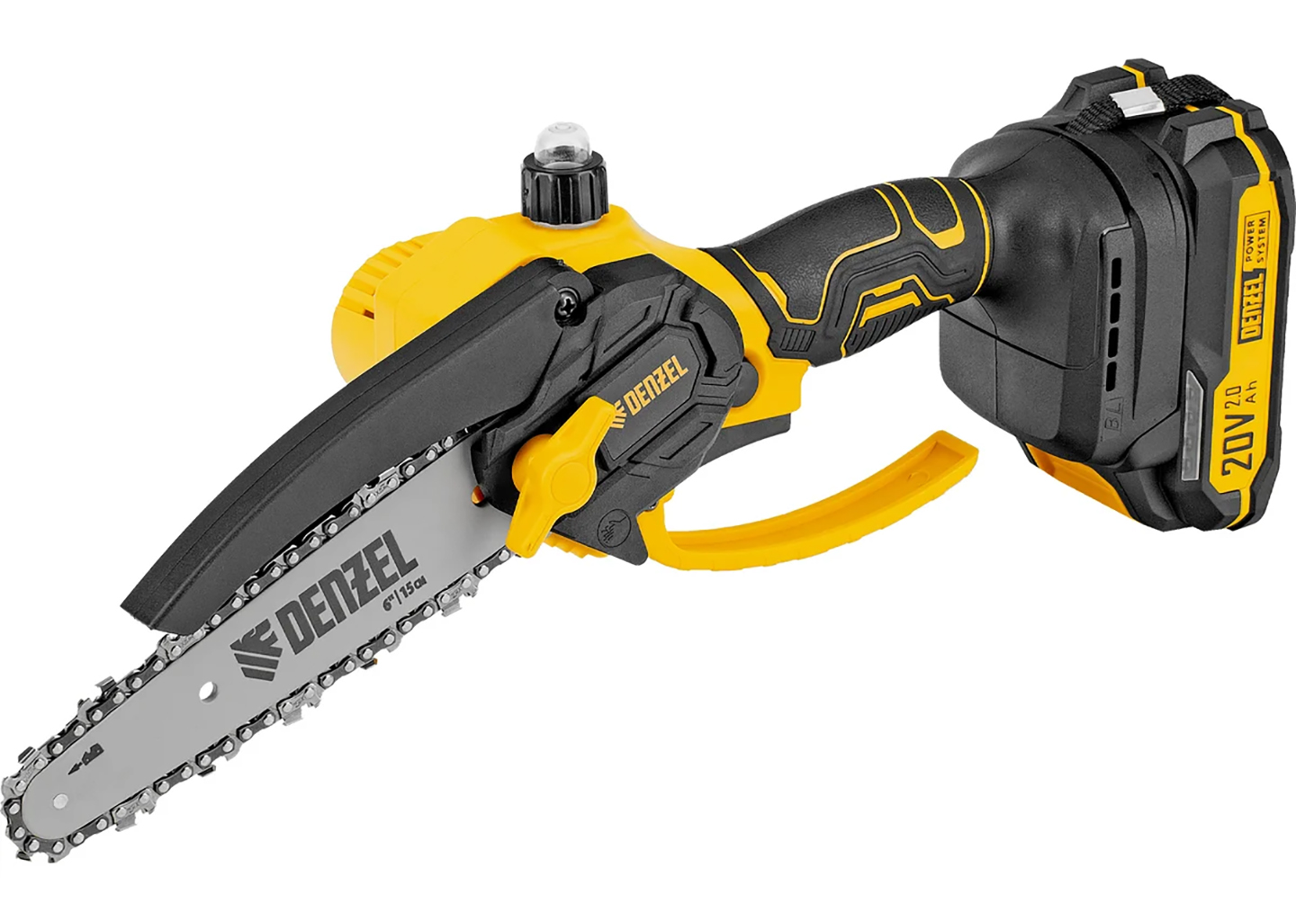 Цепная мини-пила аккумуляторная DENZEL CCS-150 Цепная мини-пила аккумуляторная DENZEL CCS-150 — изображение 26