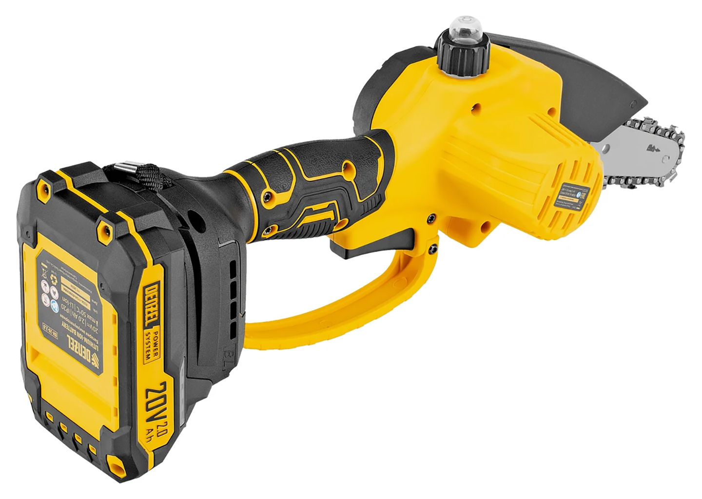 Цепная мини-пила аккумуляторная DENZEL CCS-150 Цепная мини-пила аккумуляторная DENZEL CCS-150 — изображение 25