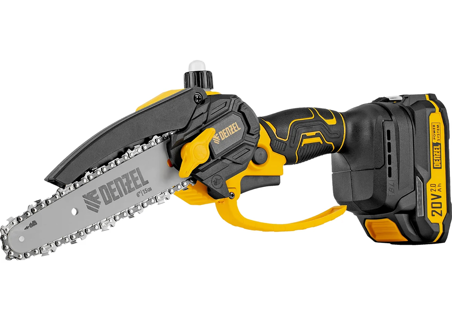 Цепная мини-пила аккумуляторная DENZEL CCS-150 Цепная мини-пила аккумуляторная DENZEL CCS-150 — изображение 24