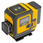 Лазерный уровень DENZEL DLV-360-3C 360° с зеленым лучом в кейсе