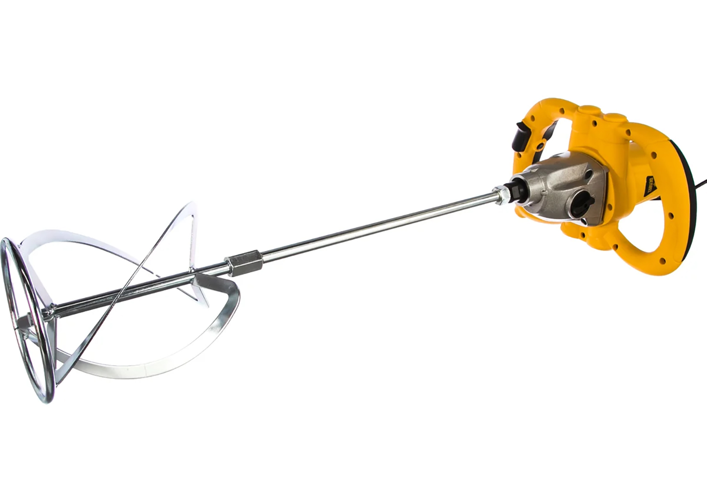 Строительный миксер DENZEL EM-1-1600 27904 1600 Вт с насадкой М14