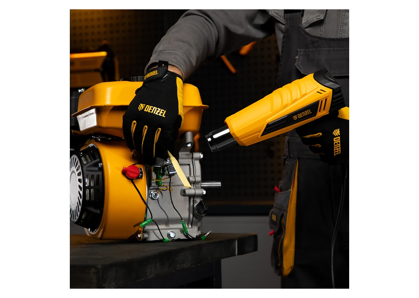 Фен технический DENZEL HGH-2000 28002 Фен технический DENZEL HGH-2000 28002 — изображение 13