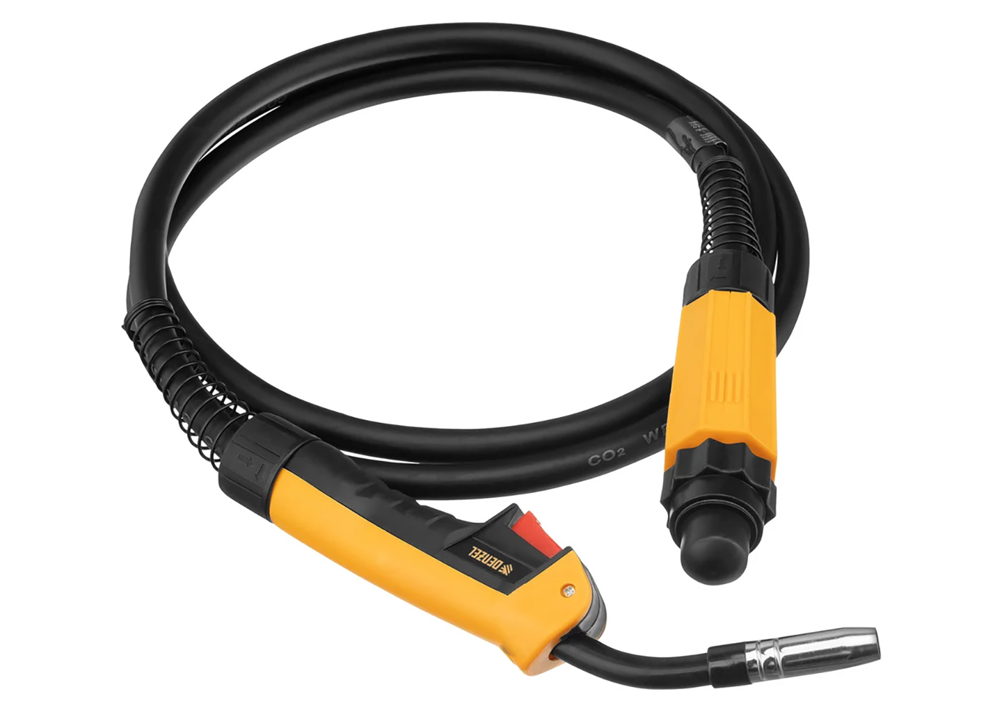 Горелка сварочная Denzel MIG MB15AK 93641, рукав 3 м, EURO, для полуавтомата MIG/MAG