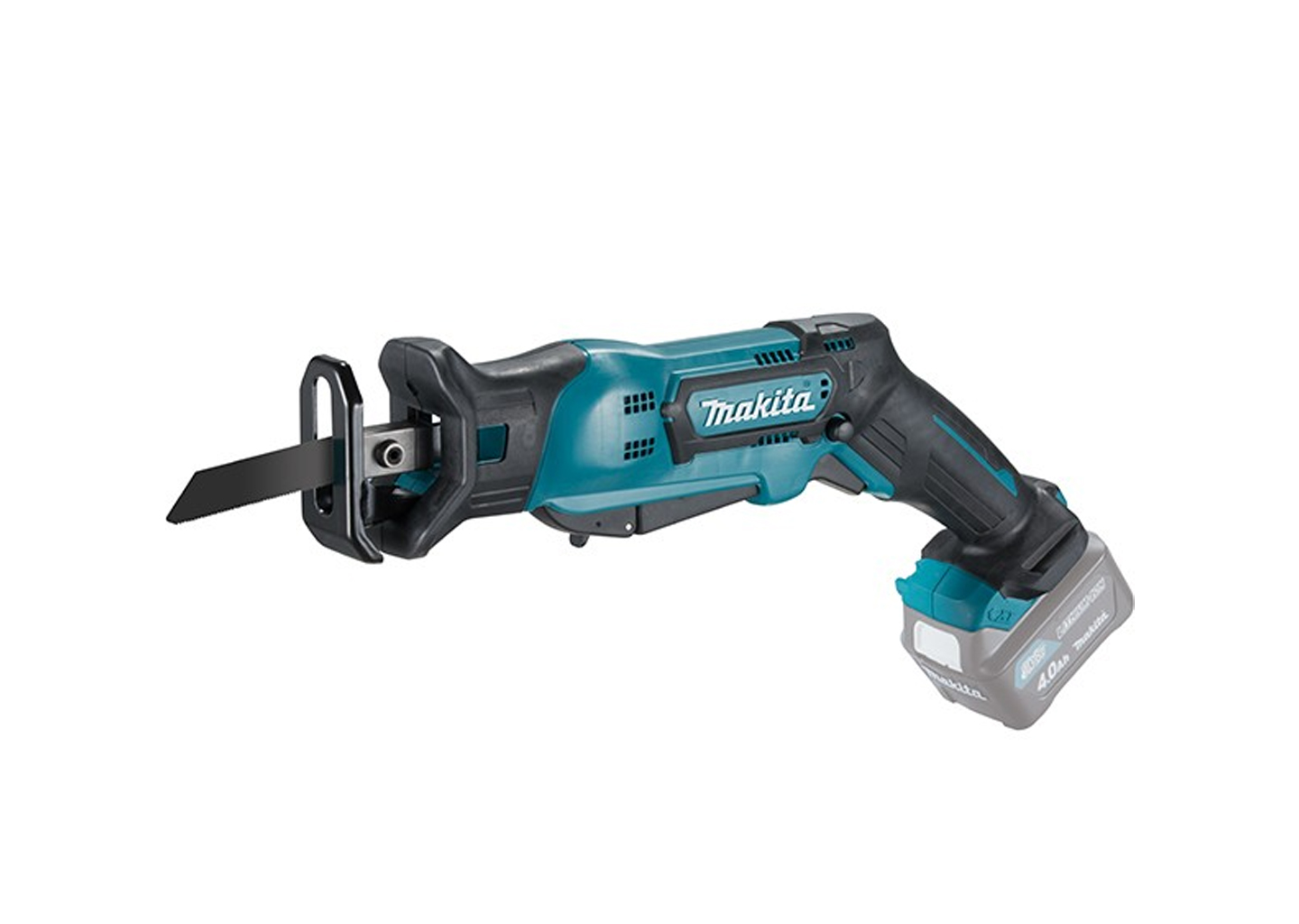 Аккумуляторная сабельная пила Makita JR105DZ без аккумулятора, компактный корпус CXT