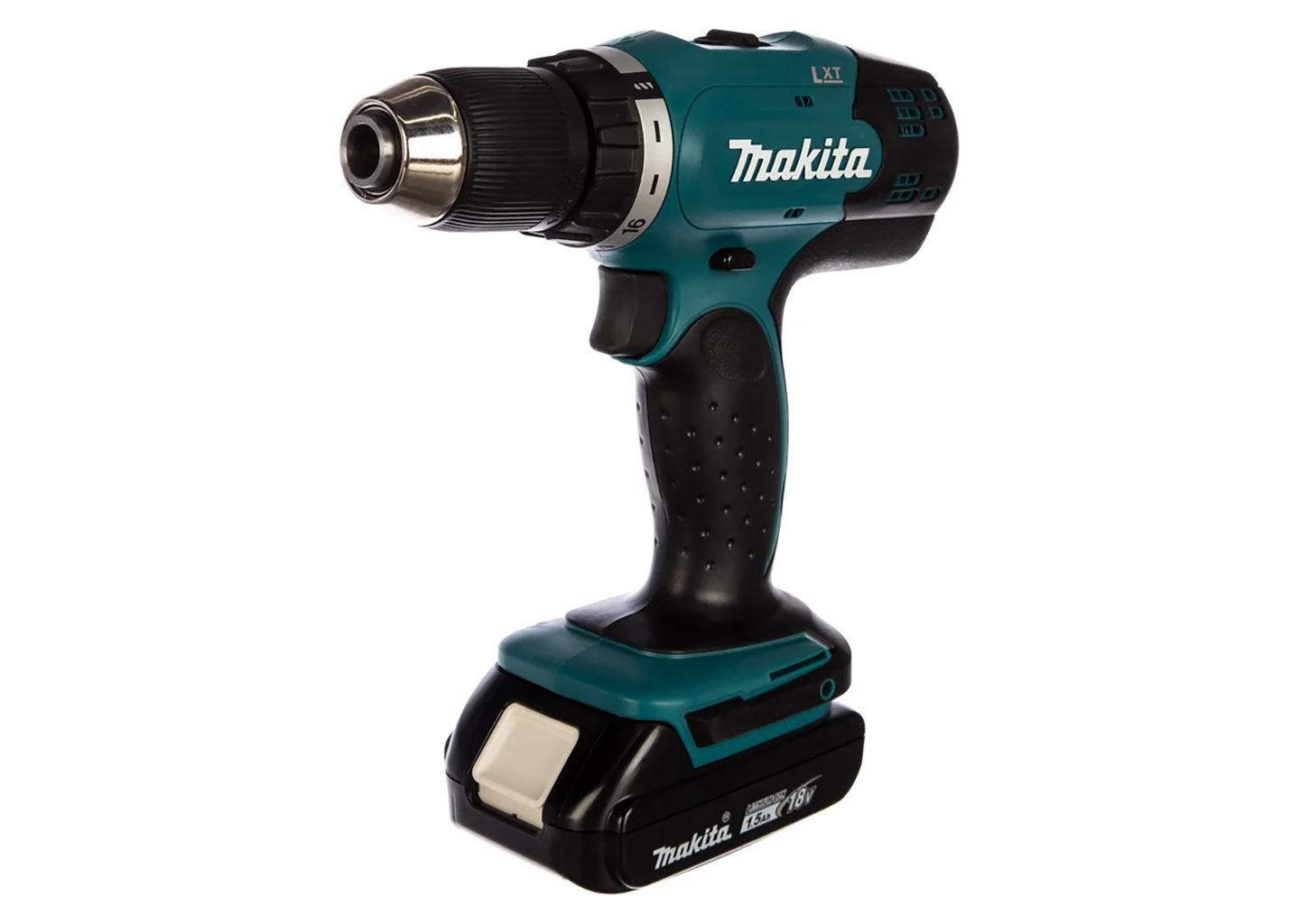 Аккумуляторная дрель-шуруповерт Makita DDF453SYE 18В с 2 Li-Ion аккумуляторами и чемоданом