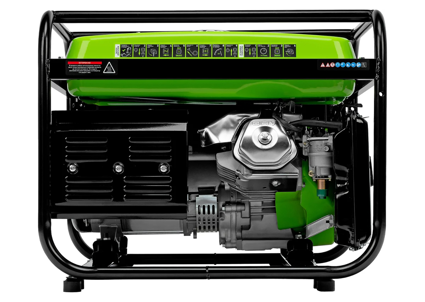 Генератор бензиновый Сибртех БС-6500 (94546) Генератор бензиновый Сибртех БС-6500 (94546) — изображение 11