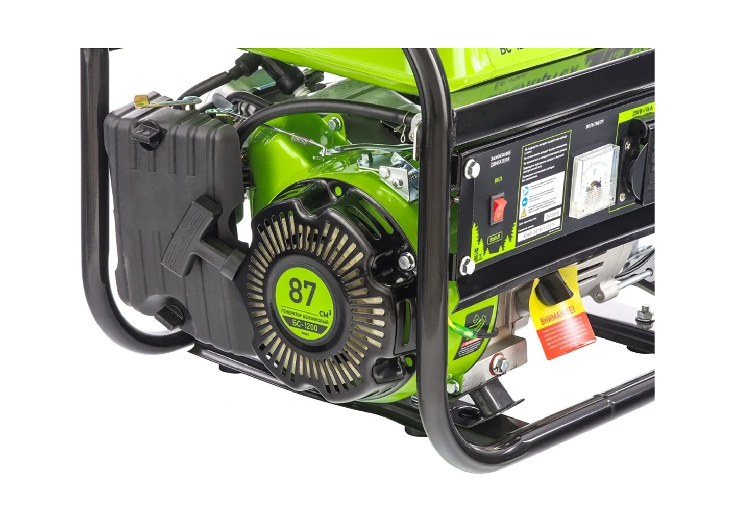 Бензиновый генератор Сибртех БС-1200 94541 Бензиновый генератор Сибртех БС-1200 94541 — изображение 3