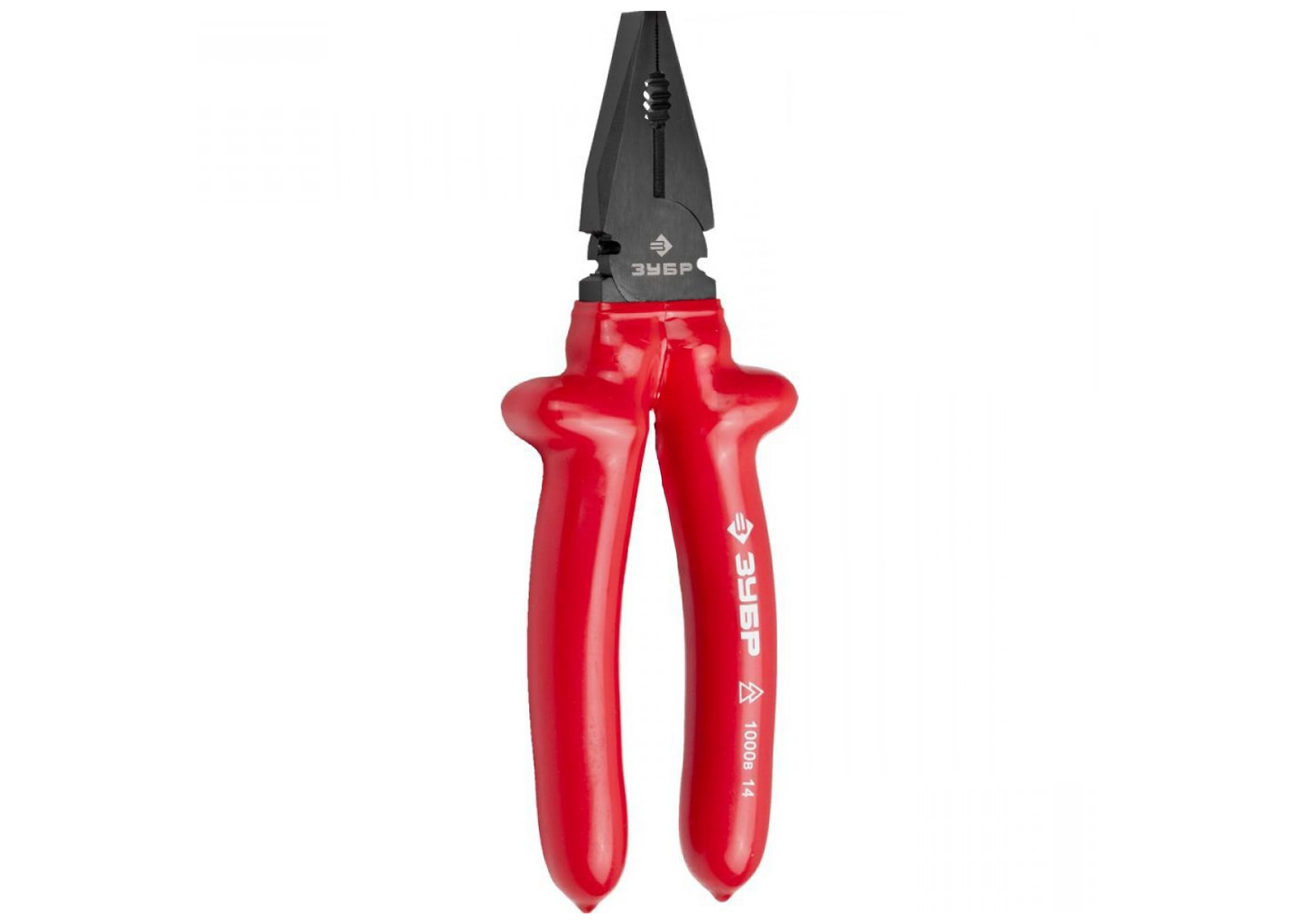 Диэлектрические плоскогубцы ЗУБР 2214-1-20_z02 200 мм до 1000 В, хромированные