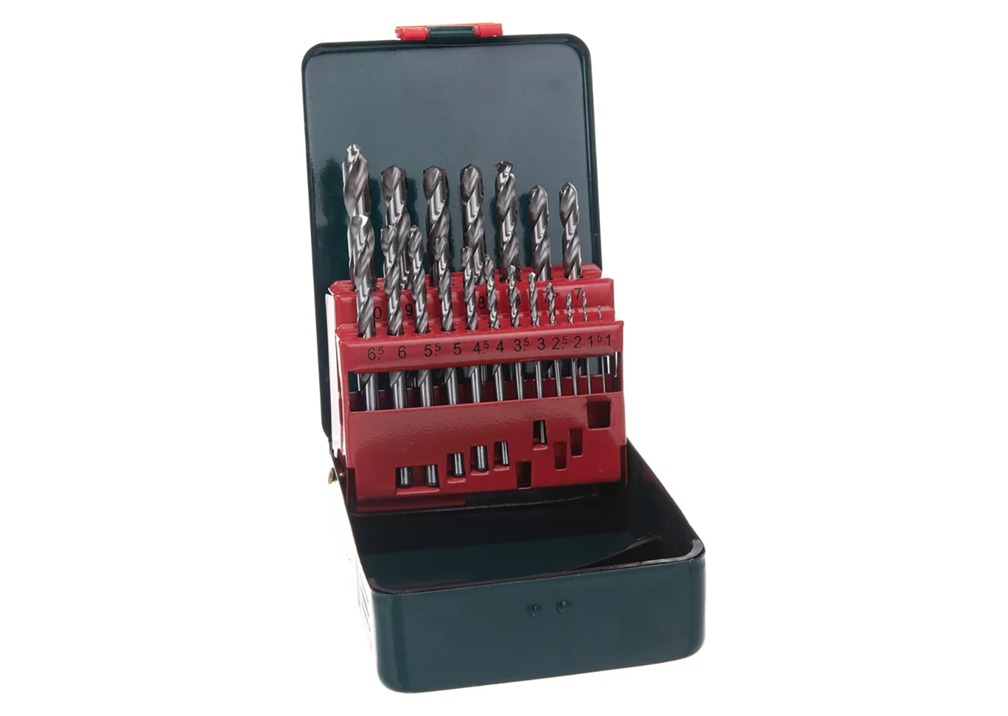 Набор сверл Metabo 627153000 в металлическом кейсе