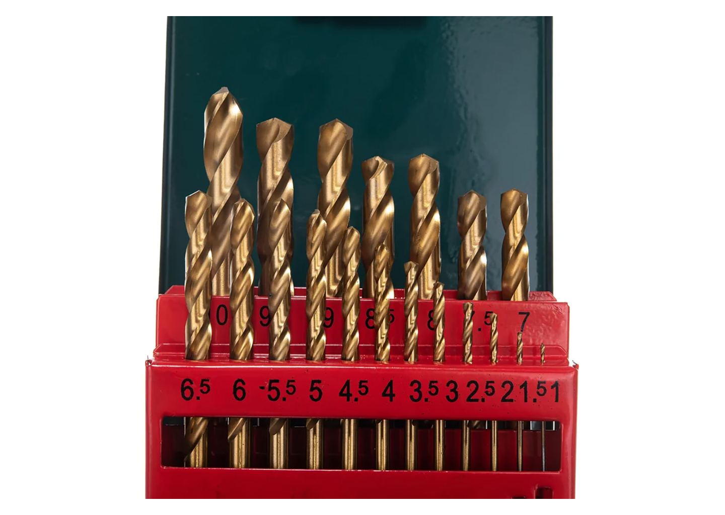 Набор сверл по металлу Metabo HSS-TiN 27156 Набор сверл по металлу Metabo HSS-TiN 27156 — изображение 8