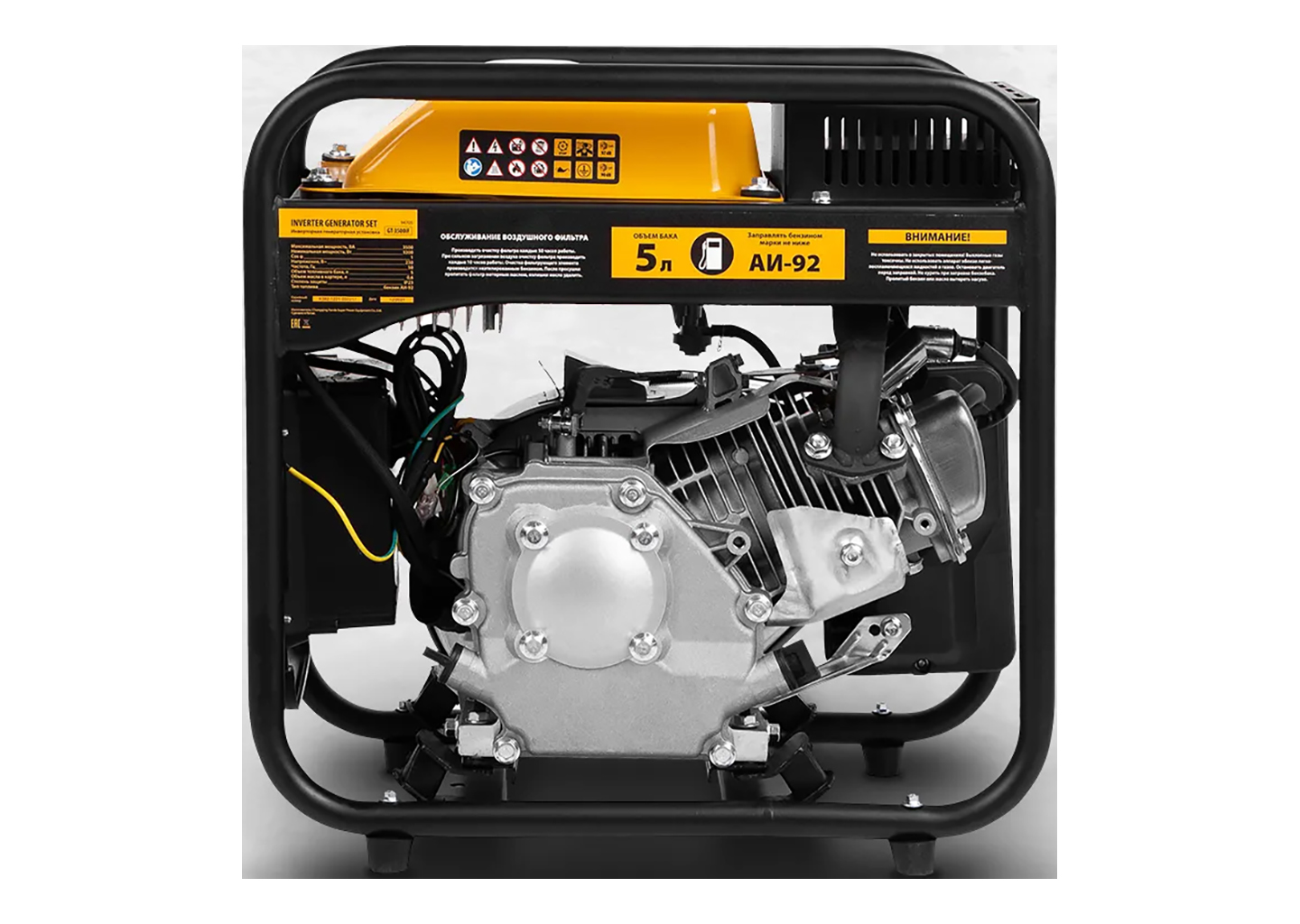 Инверторная генераторная установка DENZEL GT-3500iF Инверторная генераторная установка DENZEL GT-3500iF — изображение 6