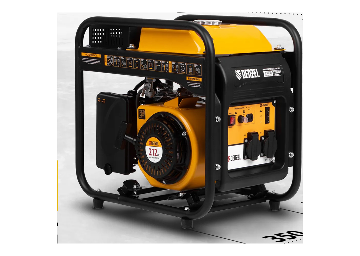 Инверторная генераторная установка DENZEL GT-3500iF Инверторная генераторная установка DENZEL GT-3500iF — изображение 4