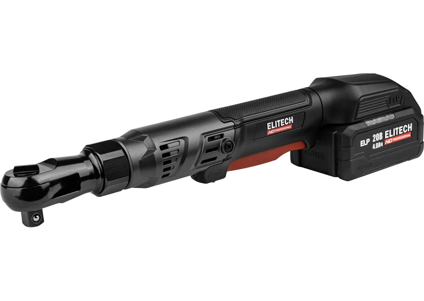 Угловой аккумуляторный гайковерт ELITECH HD CW 2002SL 20В в кейсе