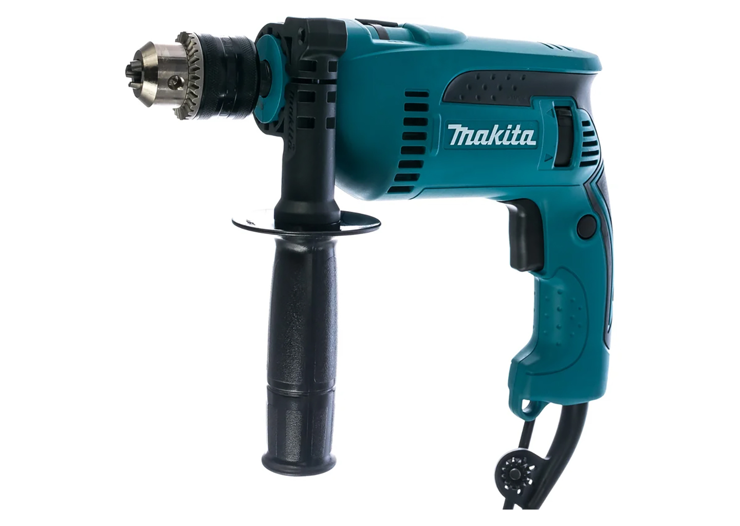 Ударная дрель Makita HP1640 680 Вт с ключевым патроном 13 мм