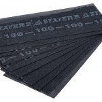 Абразивная водостойкая шлифовальная сетка STAYER 3547-100, 10 листов 110×270 мм, зерно 100