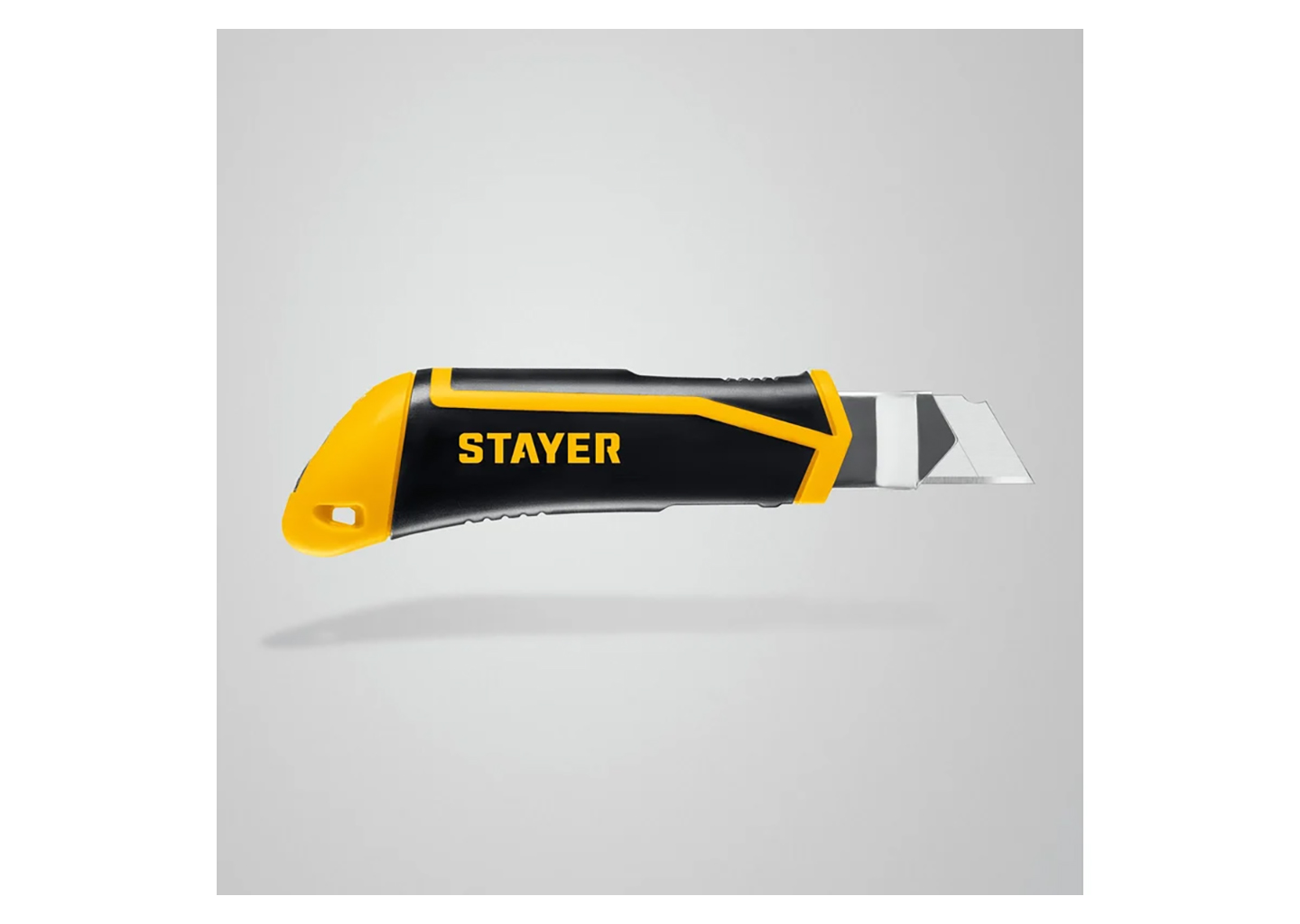 Нож с винтовым фиксатором STAYER HERCULES-25 09147 Нож с винтовым фиксатором STAYER HERCULES-25 09147 — изображение 3