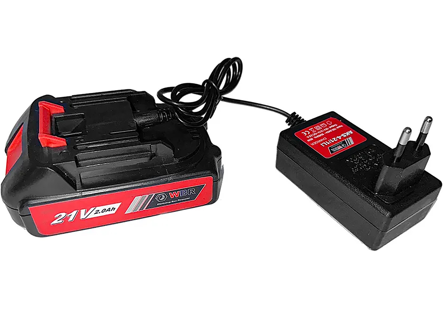 Пила цепная аккумуляторная WBR AKS-4-21/1Li Пила цепная аккумуляторная WBR AKS-4-21/1Li — изображение 2