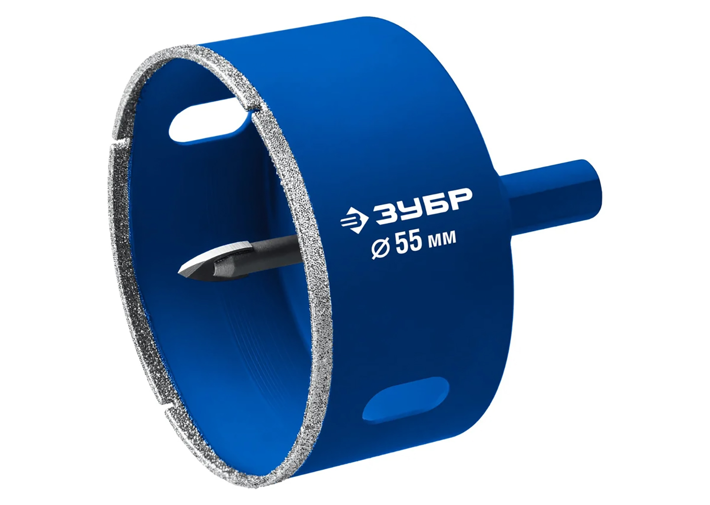 Алмазная коронка ЗУБР 29850-55 55 мм для плитки и стекла