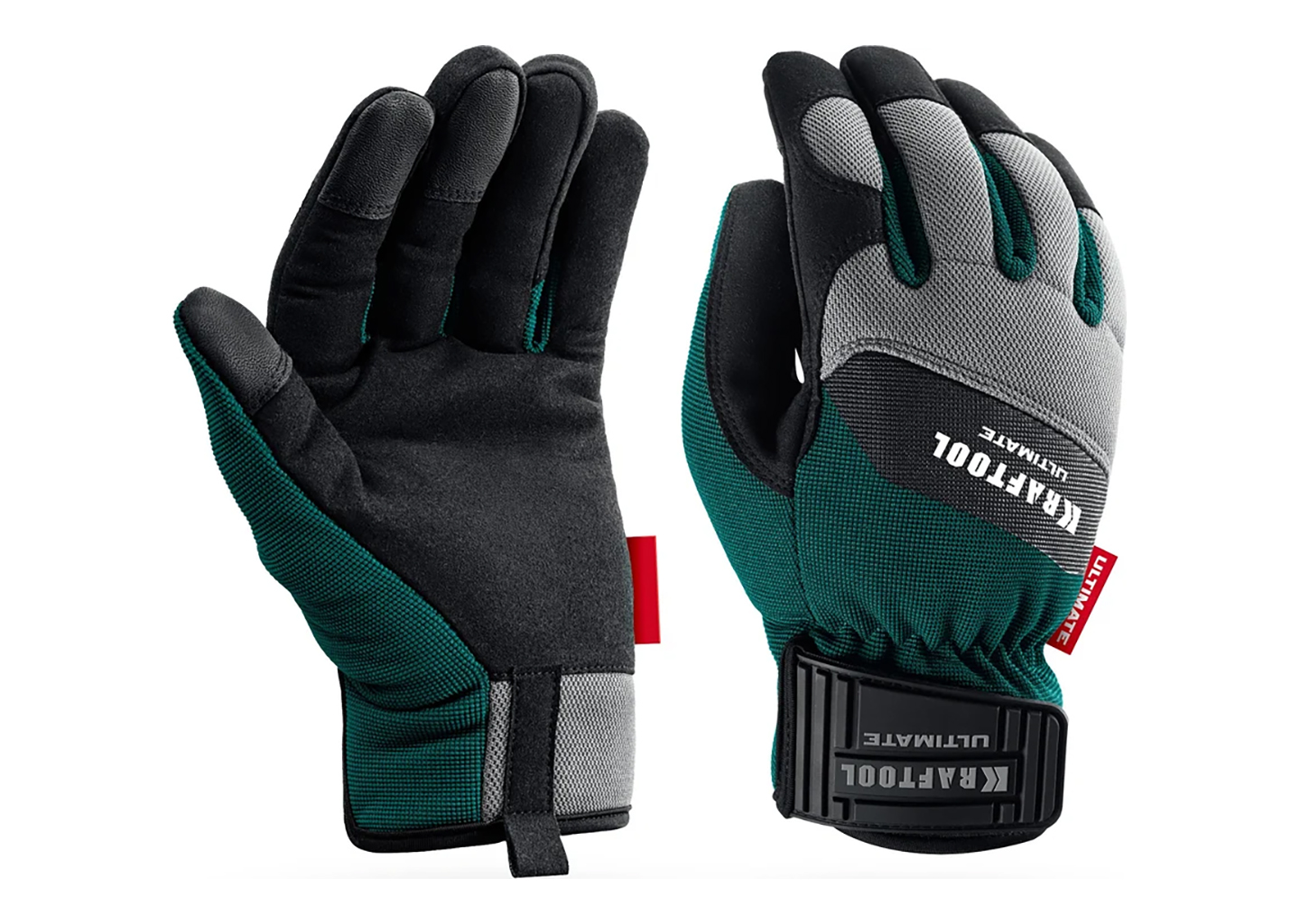 Профессиональные комбинированные перчатки KRAFTOOL ULTIMATE 11299-XL, размер XL, манжета на резинке