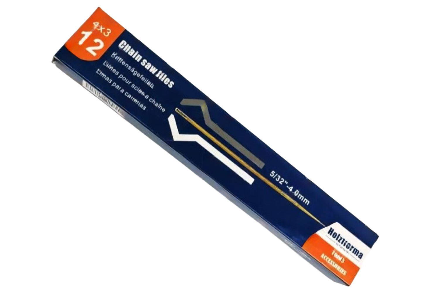 Напильник FARMERTEC HF10020-12 4,0 мм для заточки цепи 1/4 и 3/8P