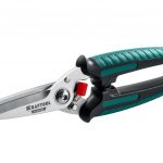 Многофункциональные прямые технические ножницы KRAFTOOL Alligator 23201 200 мм