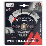 Алмазный диск METALLICA Ultra 900383 125 мм турбо-сегментный по железобетону