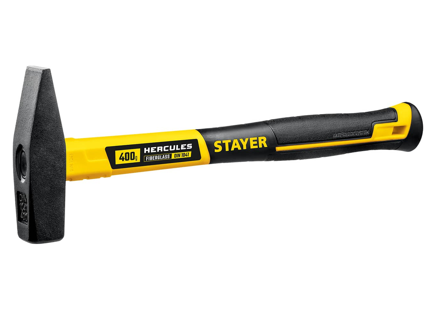 Слесарный молоток STAYER Hercules 20050-08 800 г с фиберглассовой рукояткой